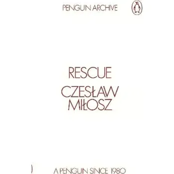 Cizojazyčná kniha Rescue (Czesław Miłosz, 2025)