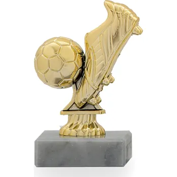 Figurka fotbal, výška 10 cm, zlatá