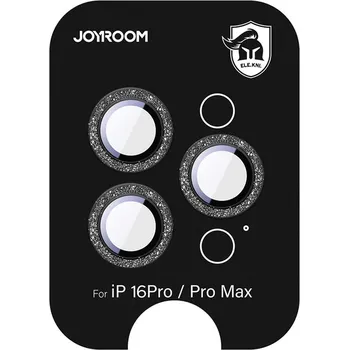 Ochranné sklo Joyroom JR-MSF0303 pro iPhone 16 Pro/16 Pro Max s čočkami - černé