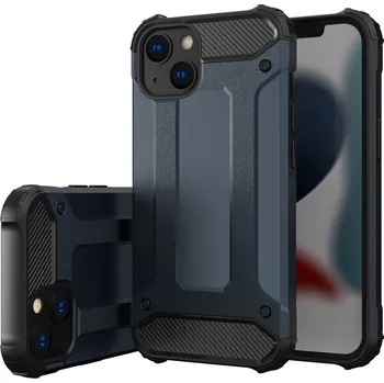 Pouzdro na mobilní telefon Hurtel Hybrid Armor kryt pro iPhone 14 Plus, obrněný hybridní kryt modrý