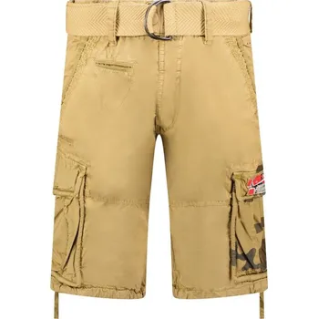 Pánské kraťasy Geografické Norsko Pasteque EO 063 M SX1425H/GNO-Beige šortky m
