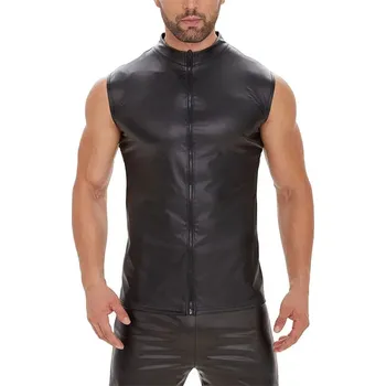 Pánská vesta Pánská vesta na zip Barva: Černá, Velikost: 3XL