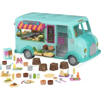 Doplněk k figurce Li'l Woodzeez FBB0392 Dodávka s jídlem