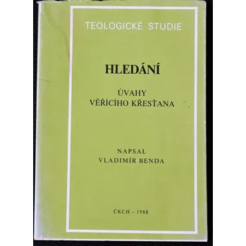 Poezie Hledání - Vladimír Benda
