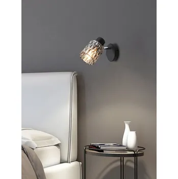 Nástěnné svítidlo Nástěnná lampa Bill Lamp černá 1x40W E27 kouřové stínidlo