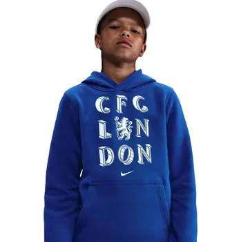 Pánská mikina Juniorská mikina Nike Chelsea London HM3649-495 L (147-158 cm)