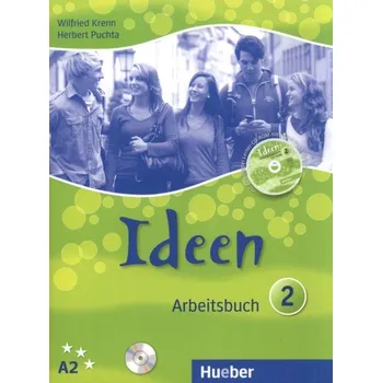 Německý jazyk Ideen 2: Arbeitsbuch A2 - Heuber [D] (2010, brožovaná) + [CD]