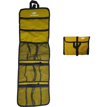 Outdoorové zavazadlo Organizovaný úložný vak na vybavení 84 x 27 cm Skládací cestovní taška z Oxford látky Praktický přenosný vak na doplňky a nářadí žlutá