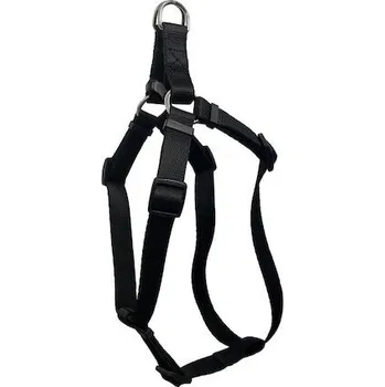 Postroj pro psa HUHUBAMBOO postroj JEDNOBAREVNÝ 26-38cm, černý