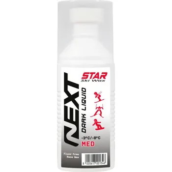 Lyžařský vosk Star Ski Wax Next Sponge Race Wax DARK med 100ml + DÁREK