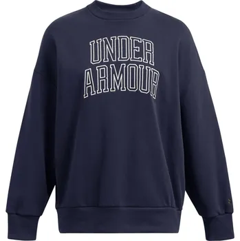 Dámský svetr Under Armour Icon Crew Sweatshirt Blue 10 (S)