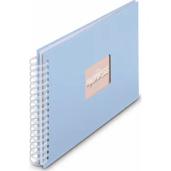 Fotoalbum Hama Fine Art Spiral Lagune 28x24 50 weiße Seiten 9861