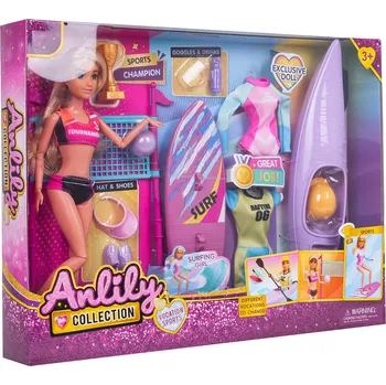 Panenka Panenka Olga na prázdninách s doplňky