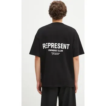 Pánské tričko Bavlněné tričko Represent Represent Owners Club černá barva, s potiskem, OCM41114.001, XS, 99X