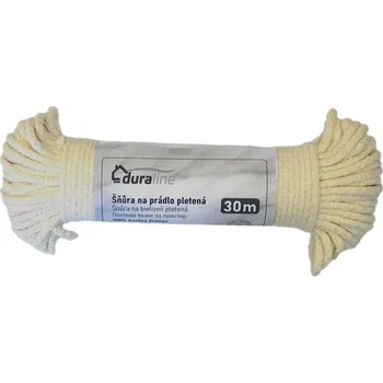 Šňůra na prádlo DuraHome Duraline pletená šňůra na prádlo 30 m