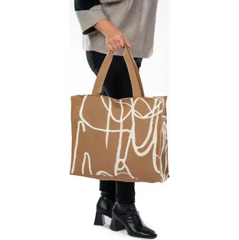 Dámská kabelka EMILY Světle hnědá uni