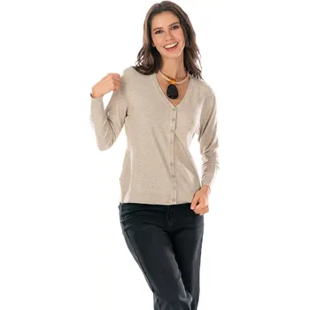 Dámské oblečení Dámský svetřík KORNELA Béžová 40/44