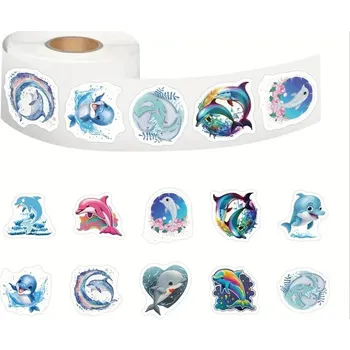 samolepka BAF Mini nálepky Delfíni 500 kusů