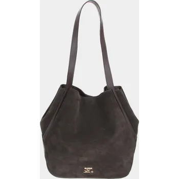 Vak Mossy tm.hnědá velur/zlato