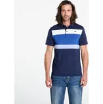 Tričko LACOSTE Men's S/S Polo Navy Blue/ France Blue-Flour M