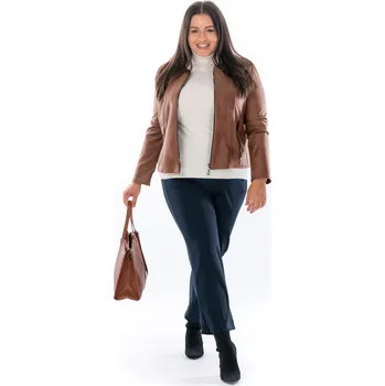 Dámská bunda ZELDA 42 Tmavě hnědá