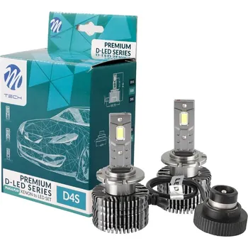 Autožárovka ZESTAW LED SET D4S 12V 6000K 8400LM