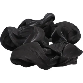 Saténová gumička do vlasů Barva: černá