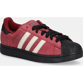Dámská obuv Boty adidas Originals Superstar II, 39 1/3, burgundské, 83X