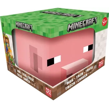 3D hrnek prasátko MINECRAFT 440 ml