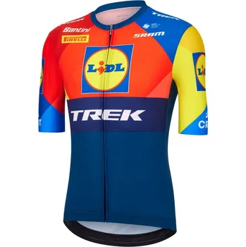 cyklistický dres Replika závodního dresu Lidl-Trek od Santini L