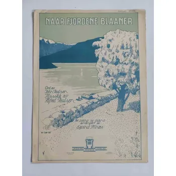 Alfred Paulsen Naar Fjordene Blaaner