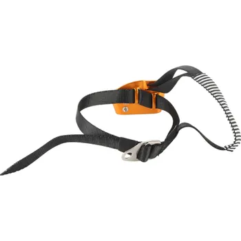 Slaňovací pomůcka na pravou nohu 8,3 x 4,7 cm s pevnou přezkou ze slitiny hliníku a hořčíku Lezecké vybavení pro horolezectví