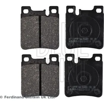 Brzdový systém Sada brzdových destiček, kotoučová brzda BLUE PRINT ADA104239