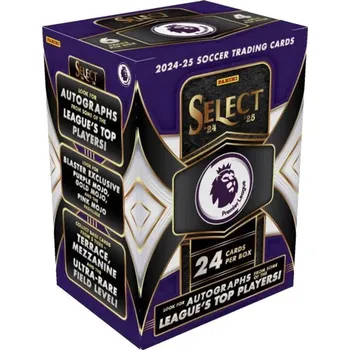 Sběratelská karetní hra 2024-25 Panini Select Premier League EPL Soccer Blaster Box