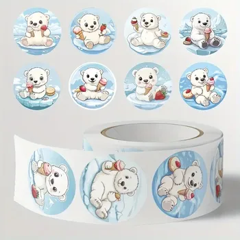 samolepka BAF Mini nálepky Lední medvěd 500 kusů