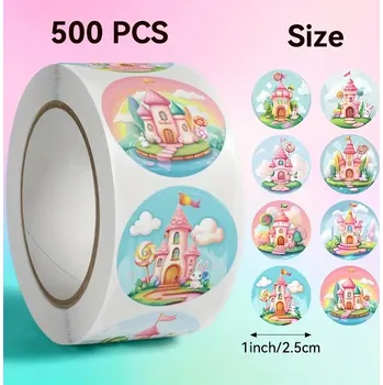 samolepka BAF Mini nálepky Hrady 500 kusů