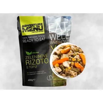Hotové jídlo Adventure Menu - Zeleninové rizoto s tofu