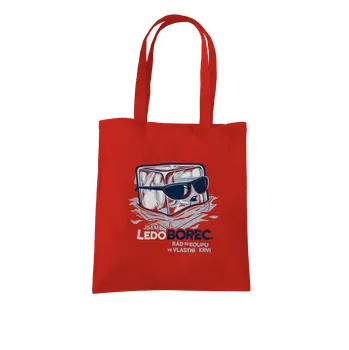 Nákupní taška Bastard Ledoborec taška Bright Red