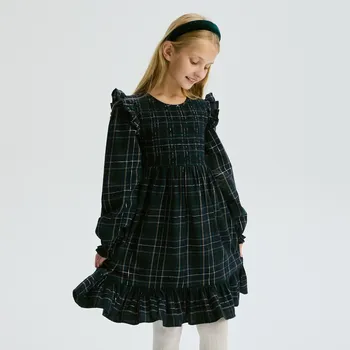 Dívčí šaty Reserved - Kostkované šaty - bezbarvá - 9173X-XXX - 9173X-XXX-122-2