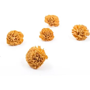 umělá květina Shola - dekorační květ Karafiát Žlutá