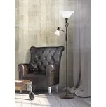 Trio Leuchten 4602021-24 RUSTICA - Rustikální stojací lampa se čtecí bodovkou, 180cm výška (Stojací lampa do rustikálních obýváků)