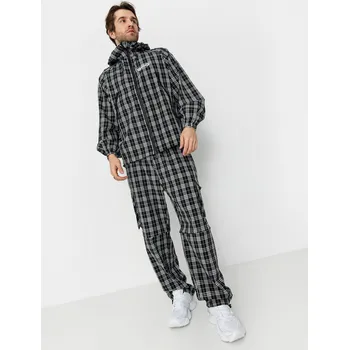 Wasted Paris Yard Tartan Windbreaker (black/white) L, černá