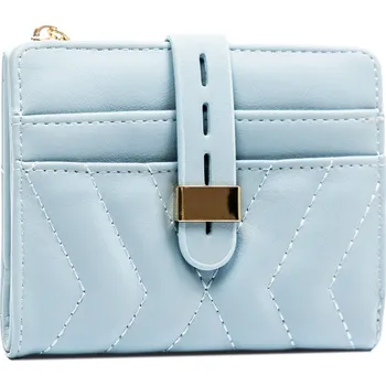 Peněženka Dámská peněženka z ekologické kůže s vložkou na karty Barva: Světle Modrá