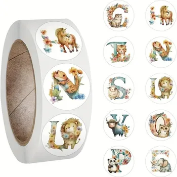 samolepka BAF Mini nálepky Abeceda zvířátka 500 kusů