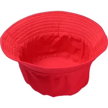Klobouk Rybářský klobouk pro dospělé Bavlněný klobouk na rybaření Obvod hlavy 56–58 cm Lehká ochrana proti slunci Pohodlná čepice na ven červená