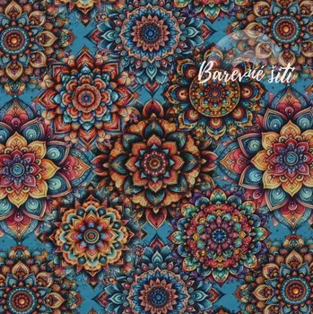 Úplet, Barevné bohaté mandaly (E) (Luxusní vzory z Turecka)