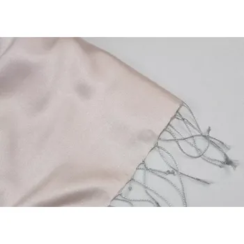 Šála Hedvábná šála Šrínagar - Světle růžová