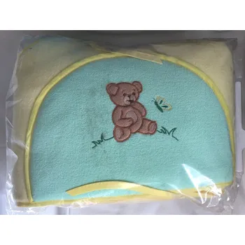 Příslušenství pro dětskou postel a kolébku Souprava 3D froté medvídek 90x120