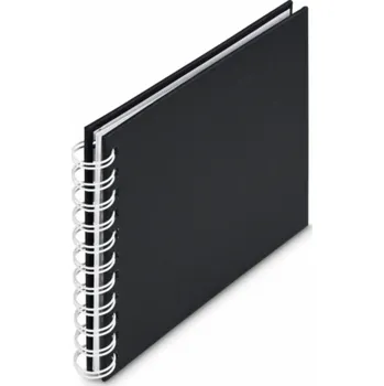Fotoalbum Hama Fine Art Spiral NewBlack 18,5x15 30 weiße Seiten 9872