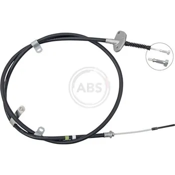 Lanko parkovací brzdy Tažné lanko, parkovací brzda A.B.S. K19071